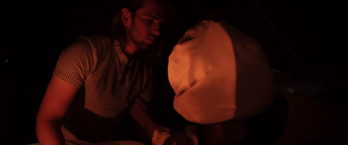 Still from the Anđeli movie trailer by Blackroom Collective