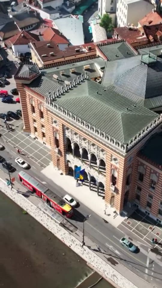 Still from the VisitSarajevo tourism content by Blackroom Collective